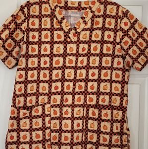 Pumpkin Scrub Top